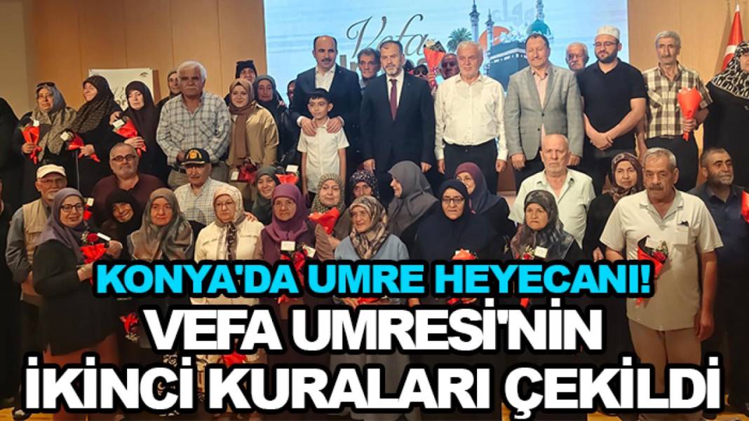 Konya’da bugün neler oldu? İşte 3 Ağustos Pazartesi günü olup bitenler… 13