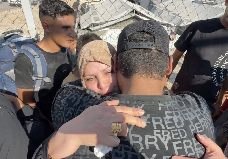 Filistinli  ve Gazzeli vatandaşlar yıllar sona ailelerine kavuştu 7