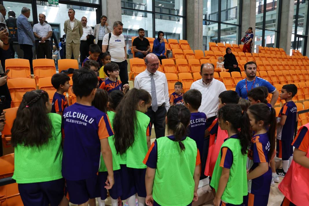 Selçuklu Belediyesi Sporcu Seçme ve Yetiştirme Merkezi tıklım tıklım... 5