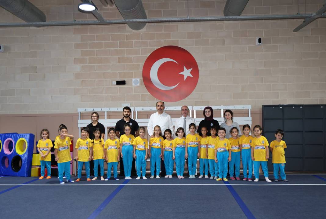 Selçuklu Belediyesi Sporcu Seçme ve Yetiştirme Merkezi tıklım tıklım... 2