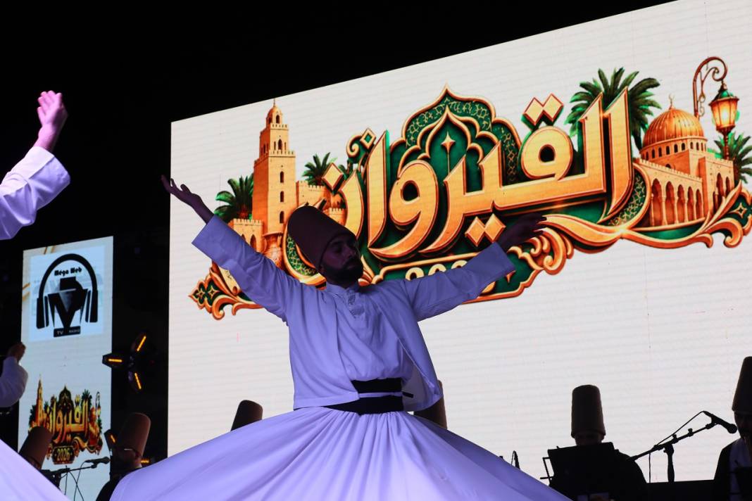 Konya’nın semazenleri Tunus’u büyüledi! 1