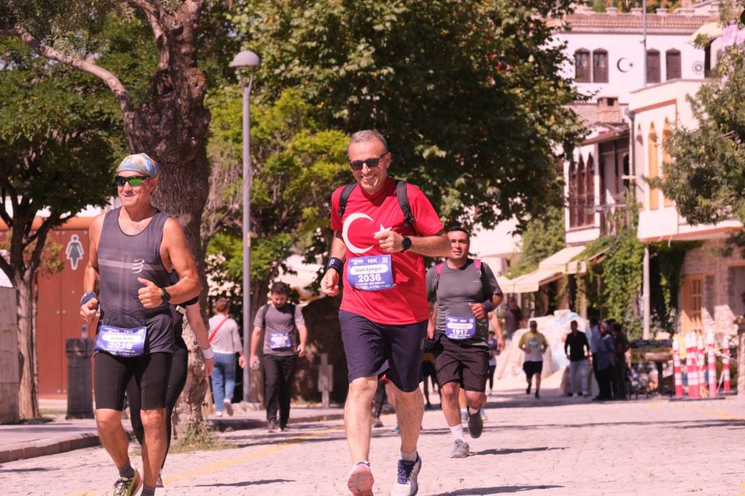 Konya Ultra Trail Koşusu nefes kesti 8
