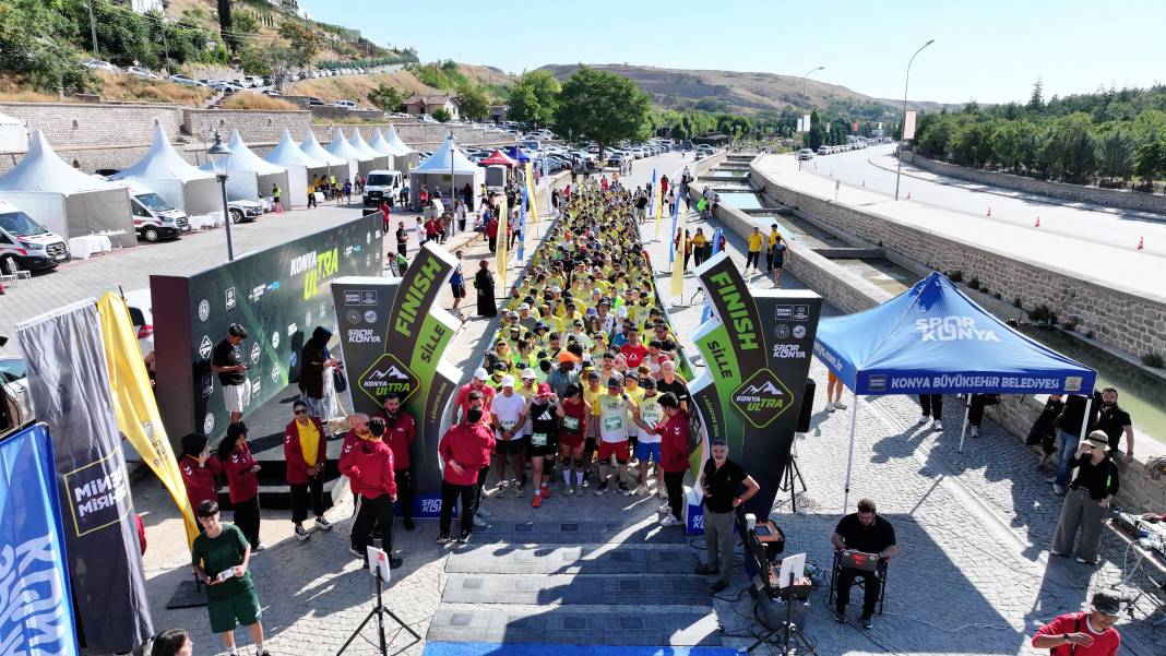 Konya Ultra Trail Koşusu nefes kesti 6