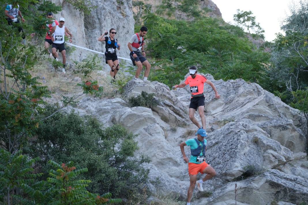 Konya Ultra Trail Koşusu nefes kesti 7