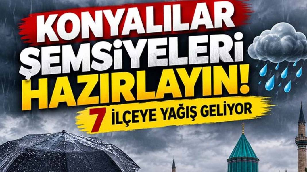 Konya’da bugün neler oldu? İşte 15 Eylül Salı günü olup bitenler… 2