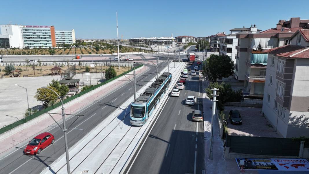 Adliye-Şehir Hastanesi tramvay hattında son durum ne? Başkan Altay 'vatman' olup açıkladı... 5