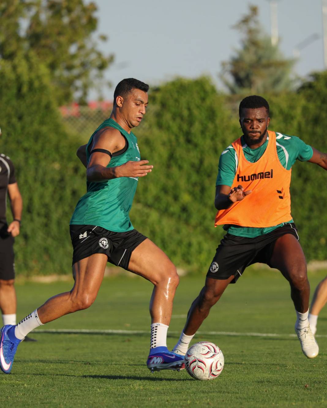 Konyaspor'da Trabzonspor mesaisi devam etti 4
