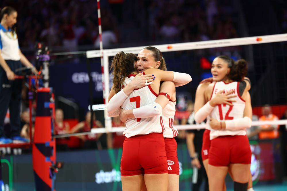 Süpersiniz kızlar! A Milli Kadın Voleybol Takımı  Almanya'yı ezdi 8