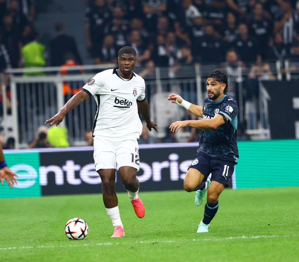 Beşiktaş Marsilya'ya gol oldu yağdı 14