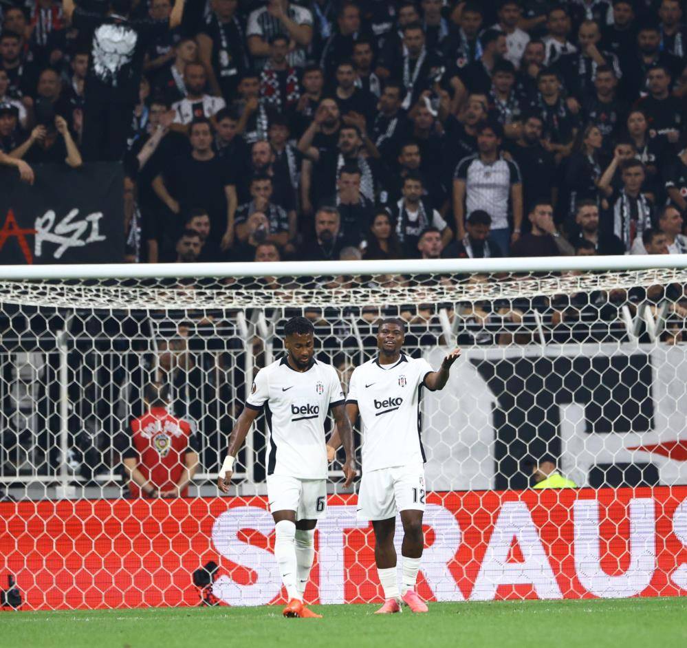 Beşiktaş Marsilya'ya gol oldu yağdı 13
