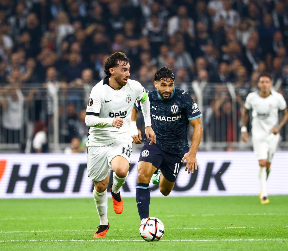 Beşiktaş Marsilya'ya gol oldu yağdı 10