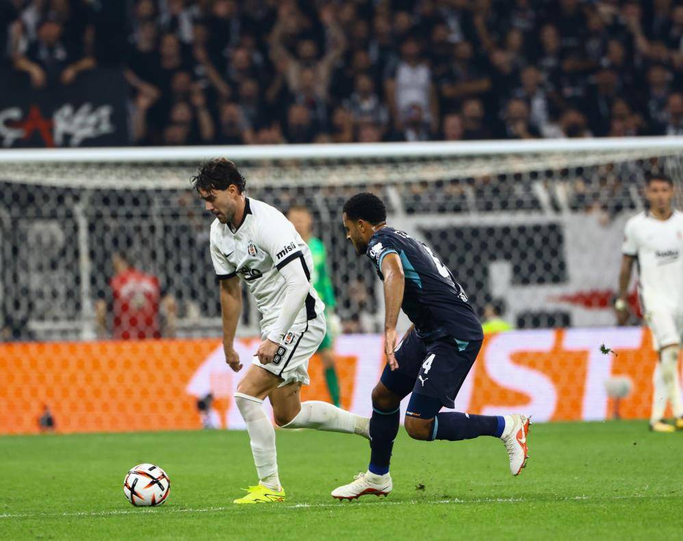 Beşiktaş Marsilya'ya gol oldu yağdı 6