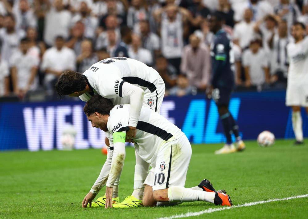 Beşiktaş Marsilya'ya gol oldu yağdı 1