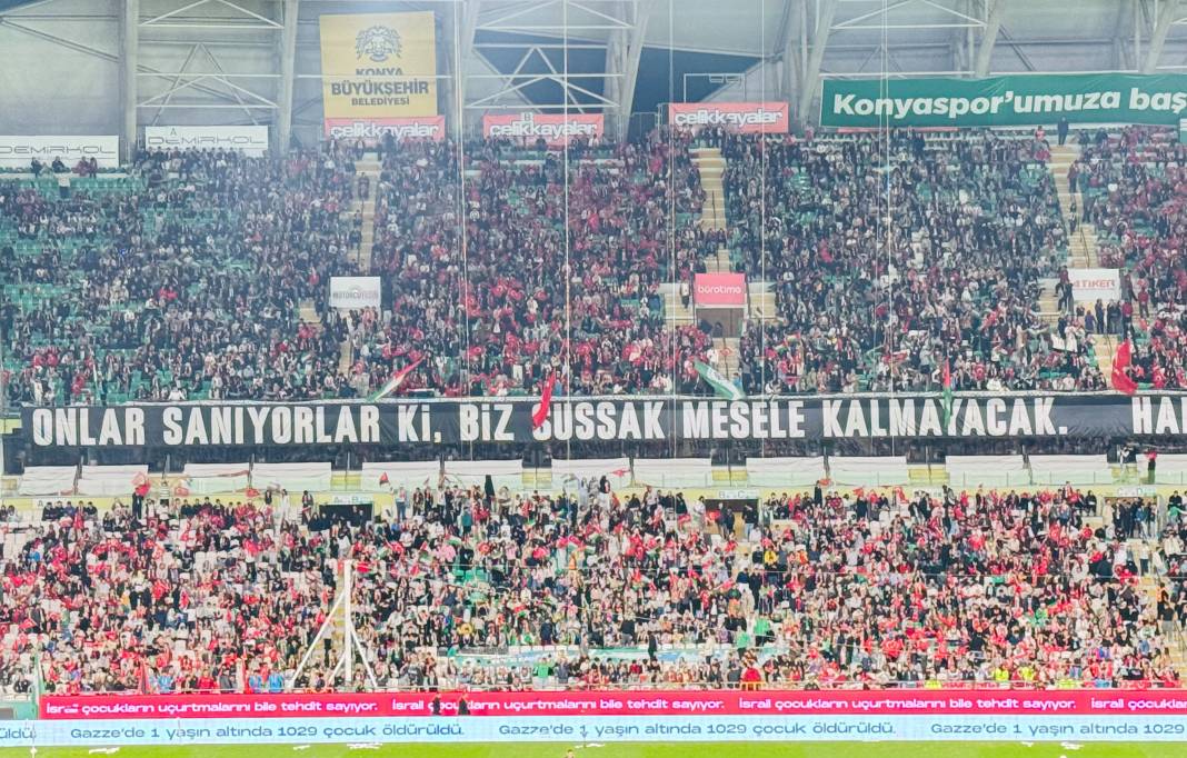 Konya’da tarihi gece: Bu stat daha önce böyle maç görmedi! İşte tarihî geceden en güzel kareler... 6