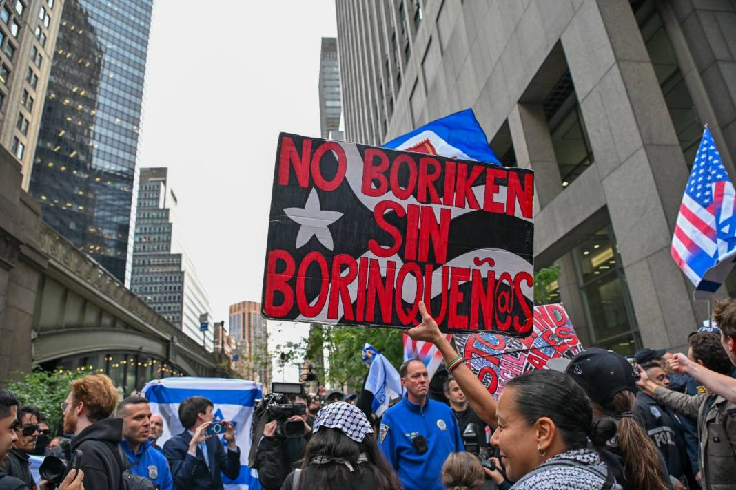 Gazze katili Netanyahu'ya ABD'de protesto! 7