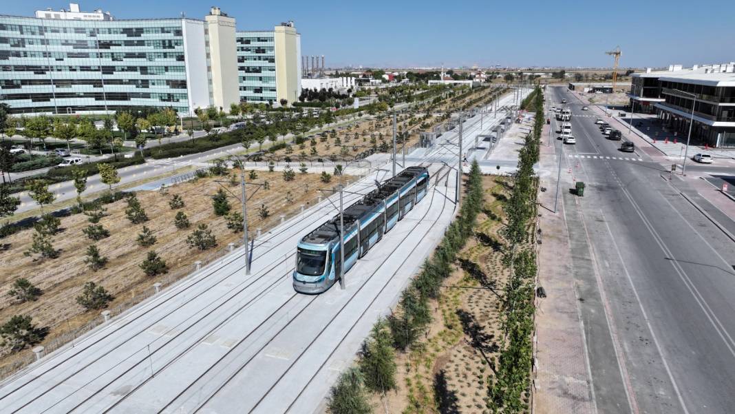 Adliye-Şehir Hastanesi tramvay hattında son durum ne? Başkan Altay 'vatman' olup açıkladı... 1