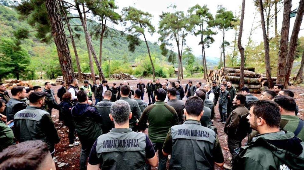 Orman personelini ilgilendiriyor! Sinop’ta sahada uygulamalı eğitim 2