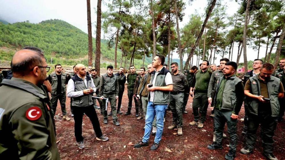 Orman personelini ilgilendiriyor! Sinop’ta sahada uygulamalı eğitim 3