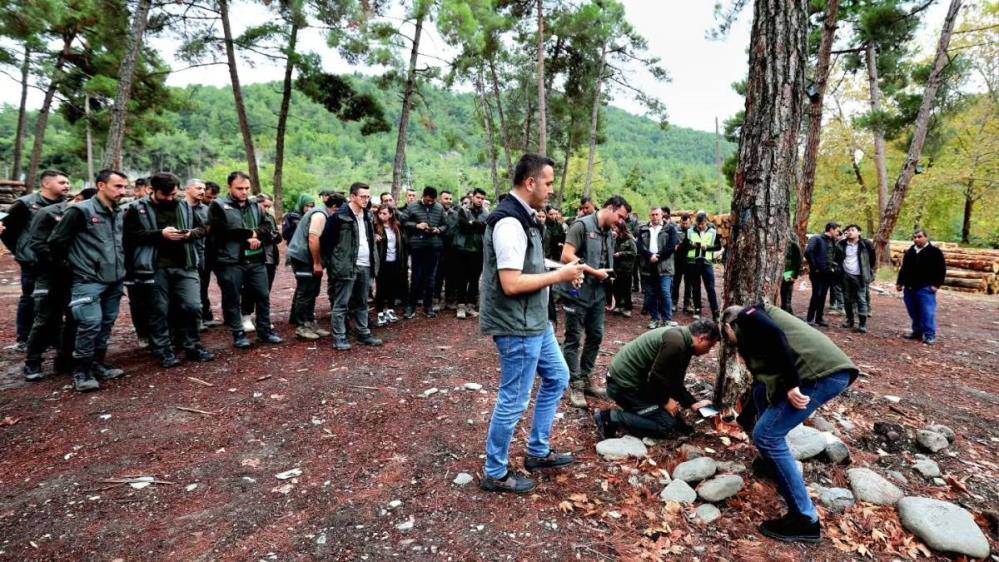 Orman personelini ilgilendiriyor! Sinop’ta sahada uygulamalı eğitim 1