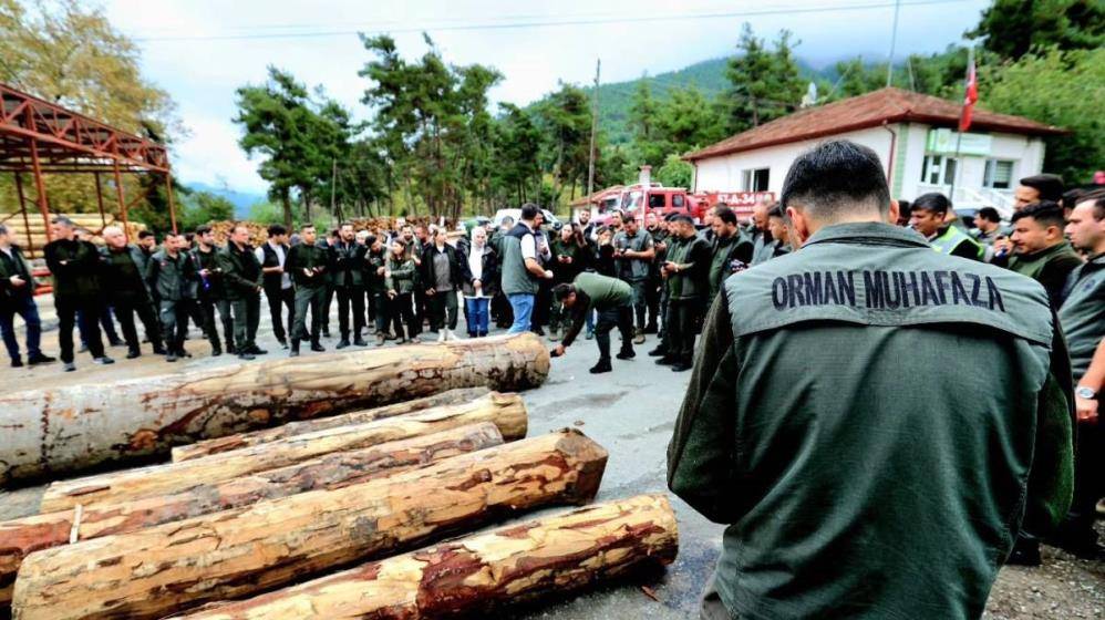 Orman personelini ilgilendiriyor! Sinop’ta sahada uygulamalı eğitim 4