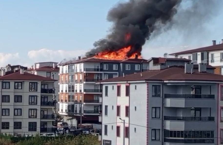 Çatıda can pazarı! 8