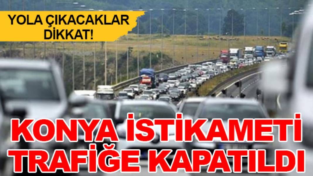 Konya’da bugün neler oldu? İşte 15 Ekim Perşembe günü olup bitenler… 1