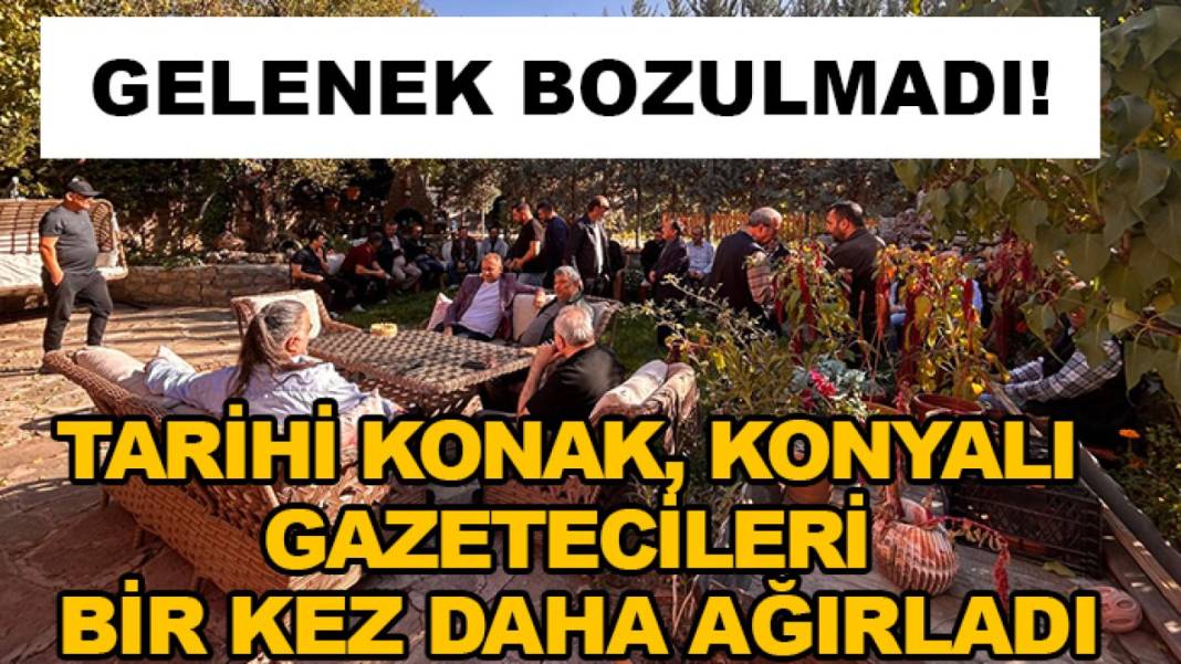 Konya’da bugün neler oldu? İşte 24 Ekim Cumartesi günü olup bitenler… 10
