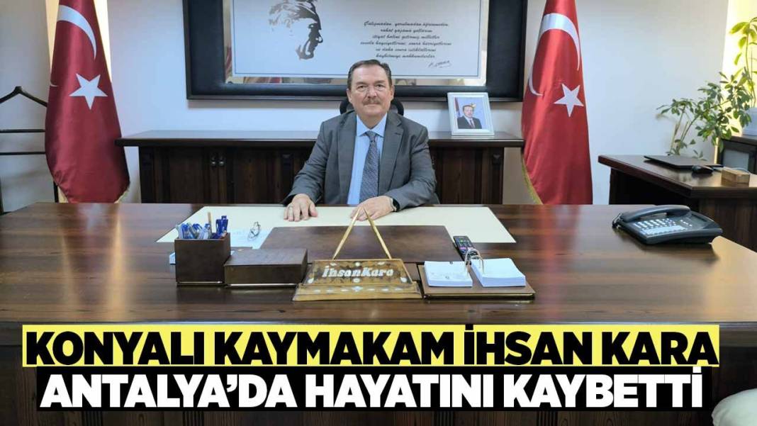 Konya’da bugün neler oldu? İşte 28 Ekim Çarşamba günü olup bitenler… 1