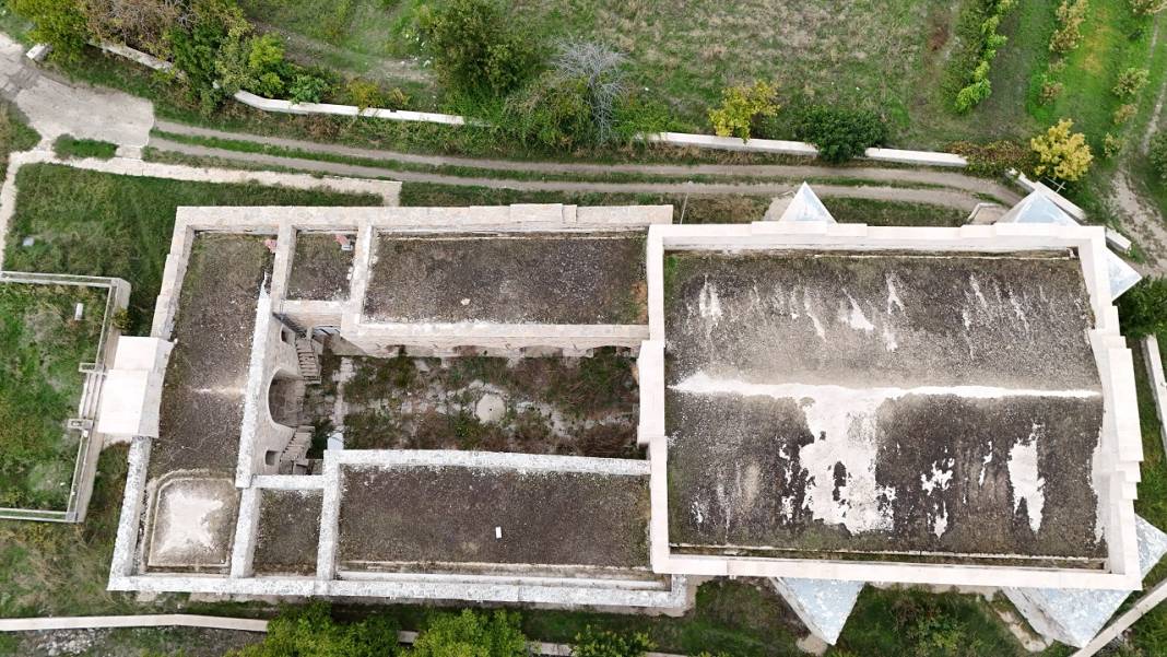 Konya’ya uzanan 800 yıllık tarih havadan görüntülendi! İşte o kervansaray 3