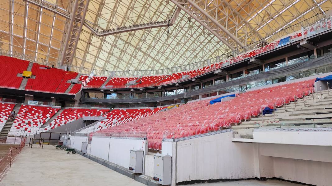 Türkiye'nin en modern stadında açılışa az kaldı (GALERİ) 7