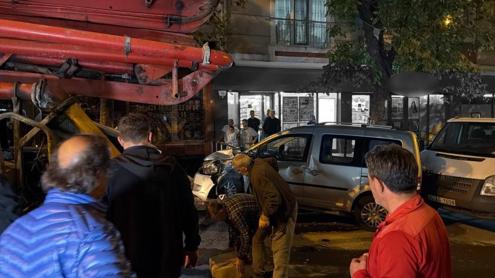 Can pazarında son durum! Beton mikseri dehşet saçtı, neyse ki... 1