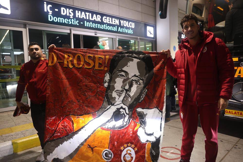 Galatasaray'a Konya'da coşkulu karşılama! 1