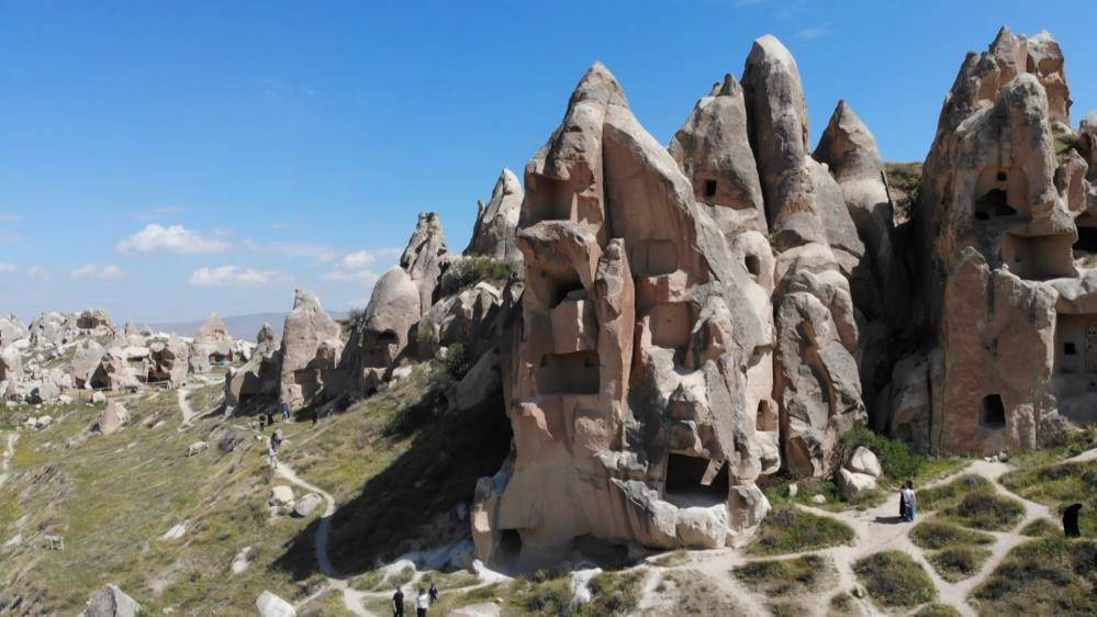 Kapadokya’da facianın izleri havadan görüntülendi! 3