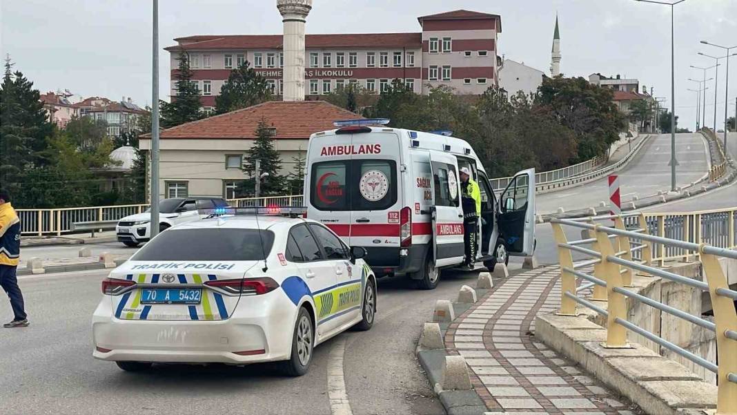 Karaman'da kavşakta kaza 3