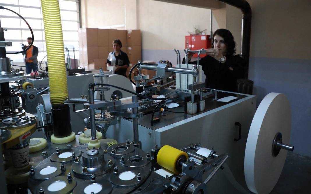 Kadın girişimciler KOSGEB desteği ile Rize'nin ilk karton bardak atölyesini kurdu 9