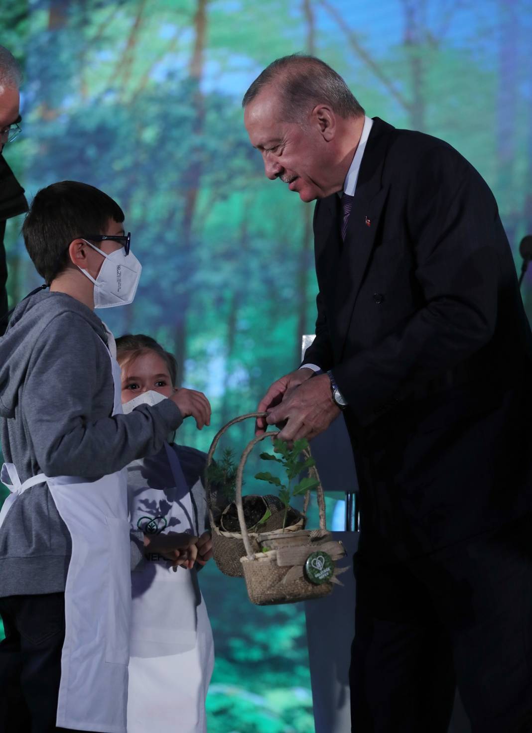Türkiye Cumhurbaşkanı Recep Tayyip Erdoğan Milli Ağaçlandırma Günü Fidan Dikim Töreni’ne katıldı 12