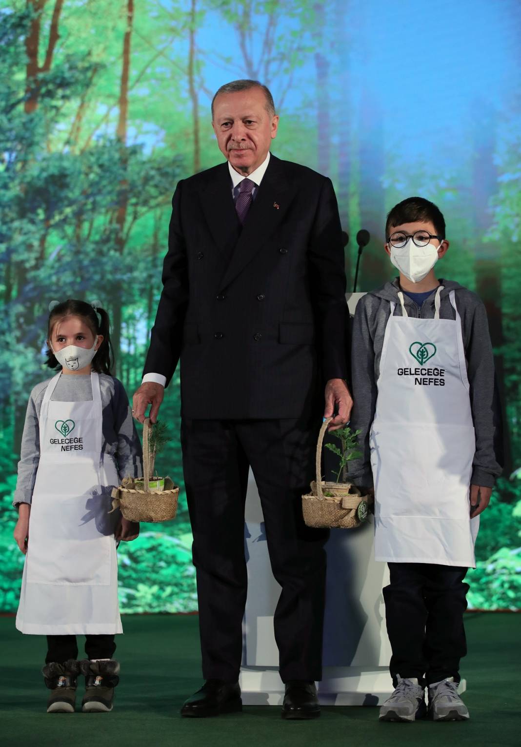 Türkiye Cumhurbaşkanı Recep Tayyip Erdoğan Milli Ağaçlandırma Günü Fidan Dikim Töreni’ne katıldı 14