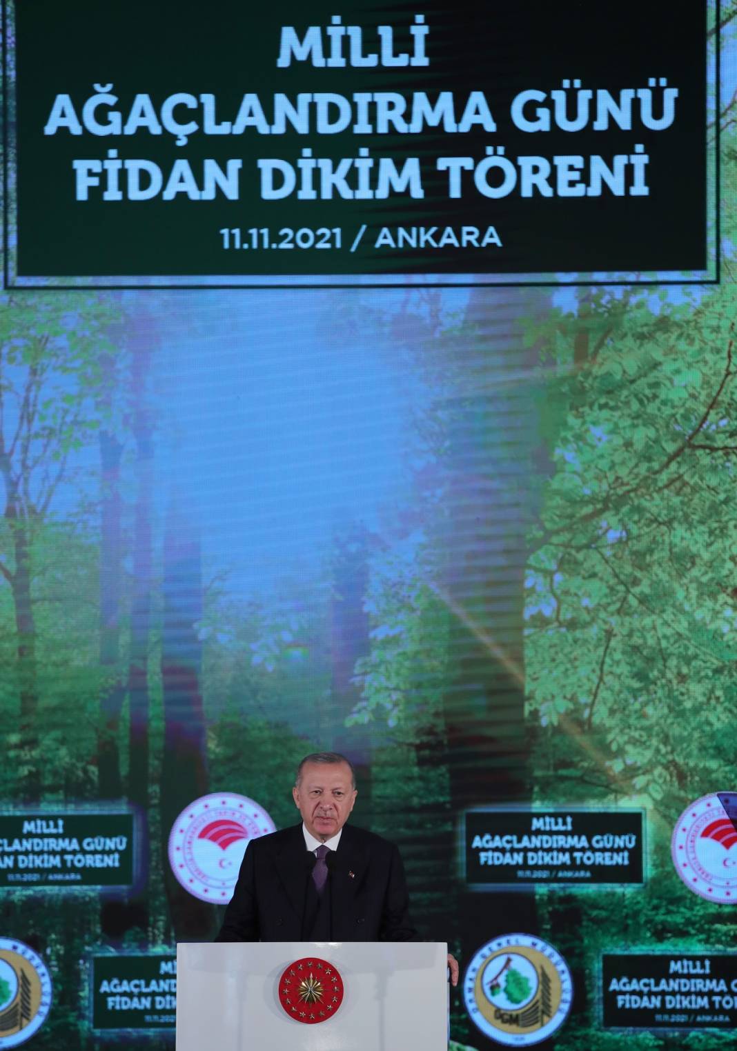 Türkiye Cumhurbaşkanı Recep Tayyip Erdoğan Milli Ağaçlandırma Günü Fidan Dikim Töreni’ne katıldı 9