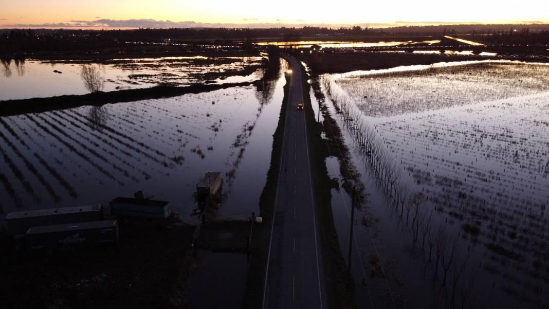 Kanada'da tarım arazileri sular altında kaldı 7