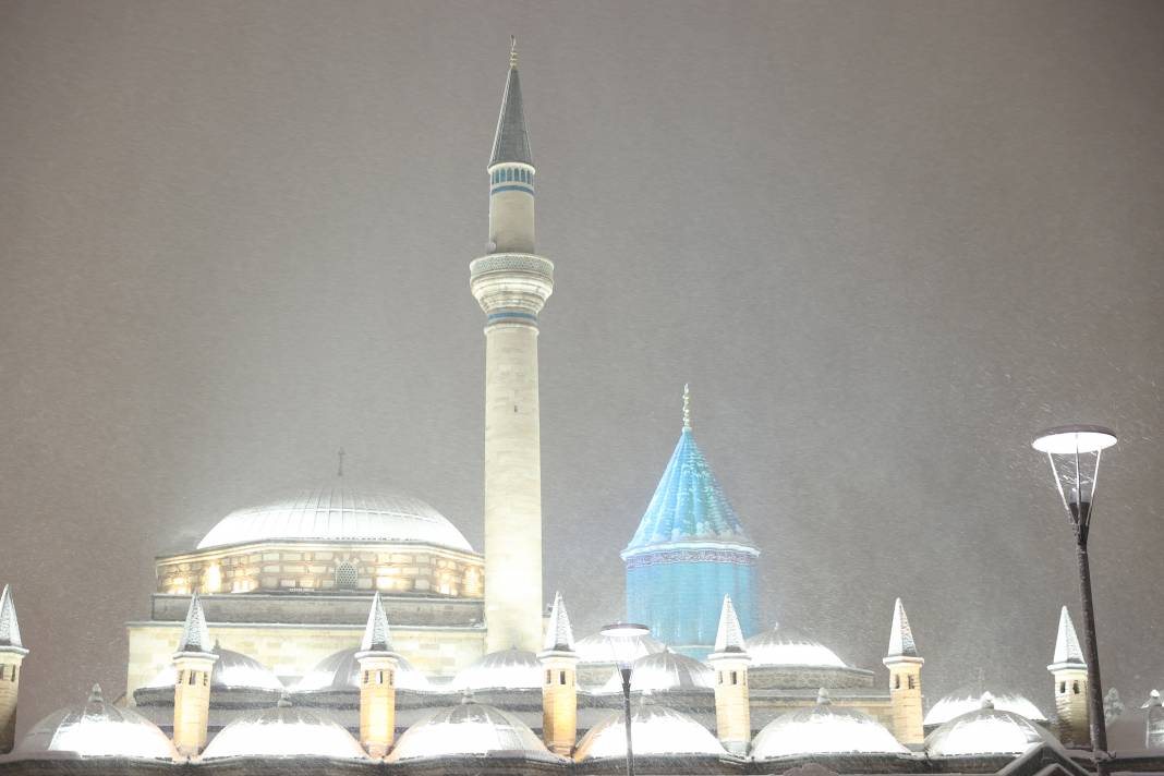 Konya'dan kar manzaraları 29