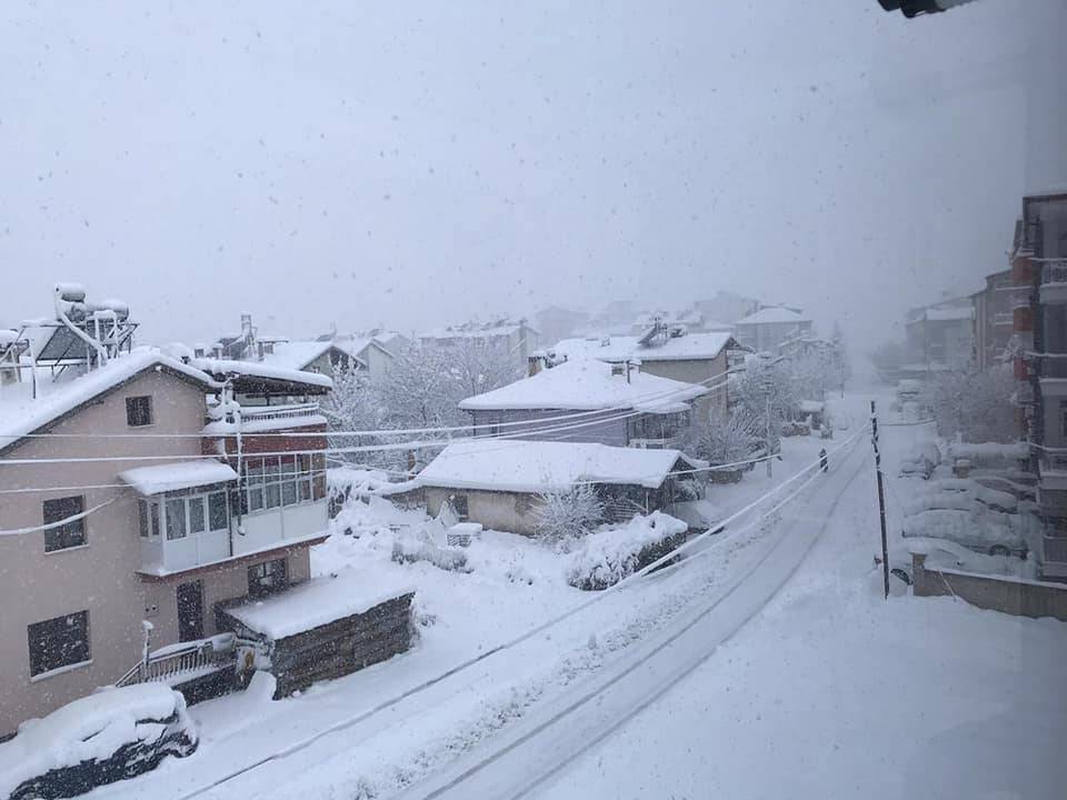 Konya'dan kar manzaraları 35