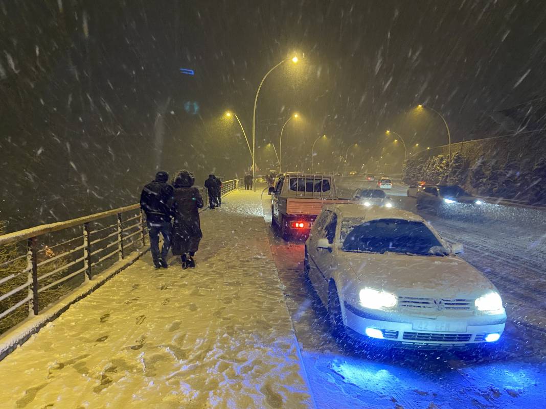 Konya'dan kar manzaraları 54