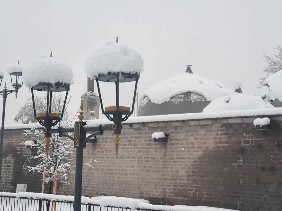 Konya'da kar güzelliği 11