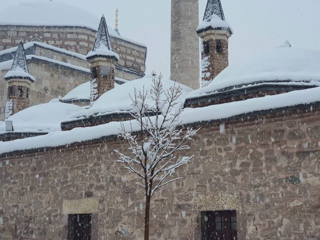 Konya'da kar güzelliği 3