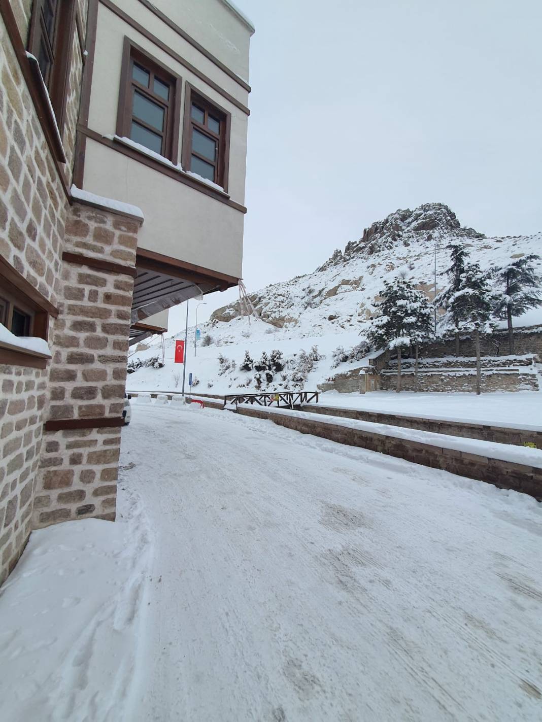Konya'dan kar manzaraları 10