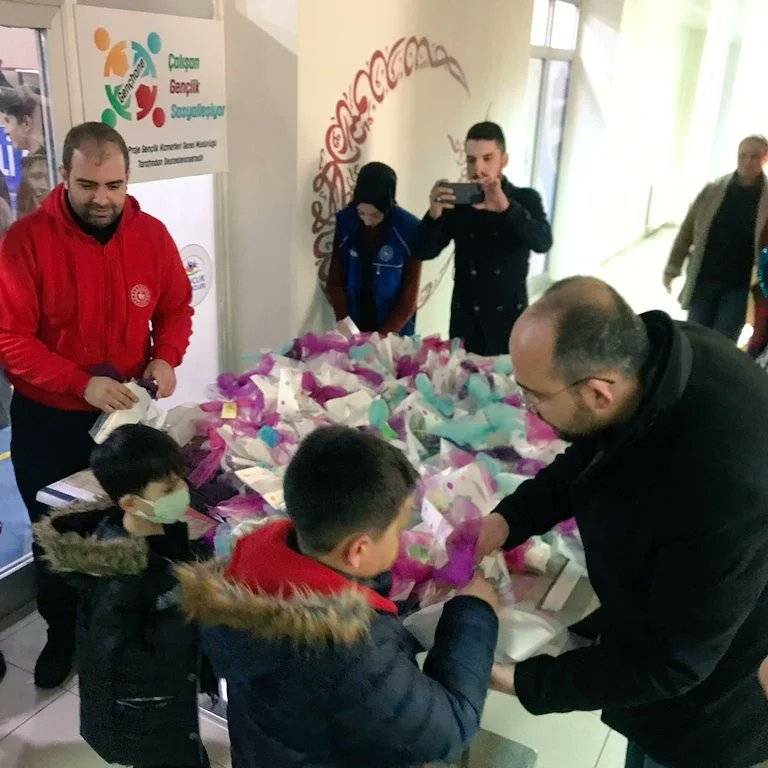 Konya'da çocuklar şivlilik sevinci yaşadı 26