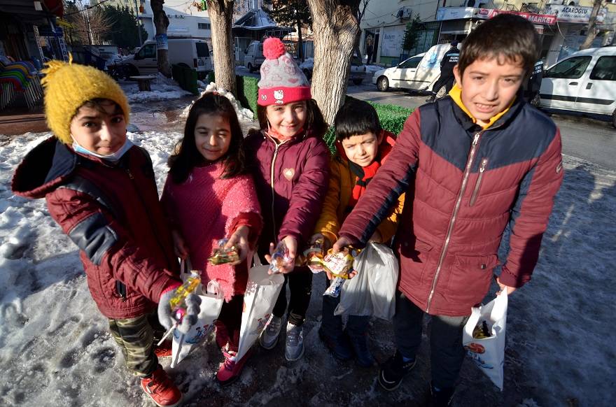 Konya'da çocuklar şivlilik sevinci yaşadı 3