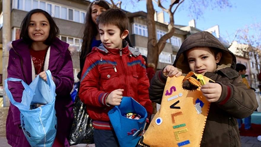 Konya'da çocuklar şivlilik sevinci yaşadı 30