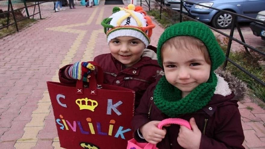Konya'da çocuklar şivlilik sevinci yaşadı 32