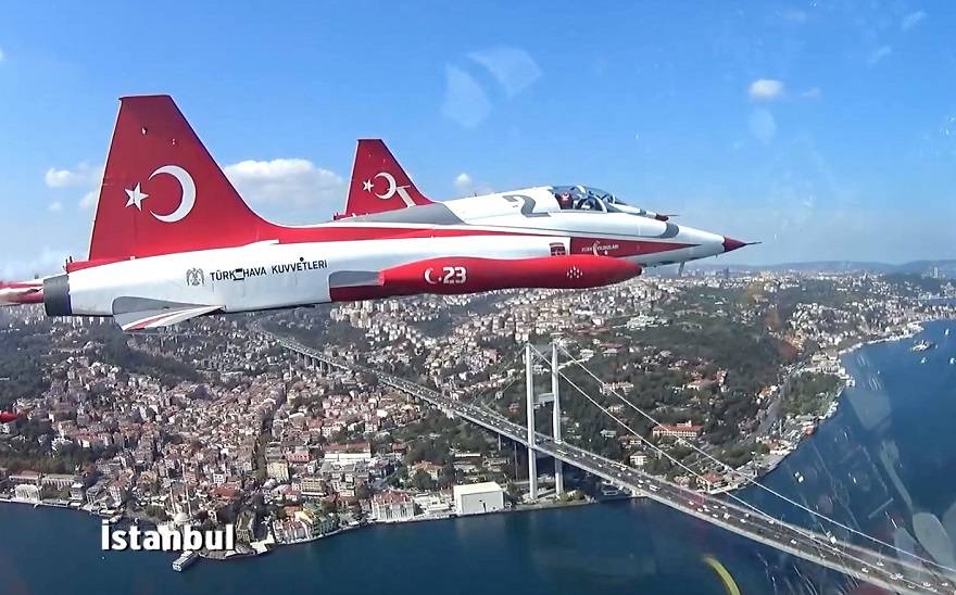 "Türk Yıldızları"nın kokpitinden Türkiye 11